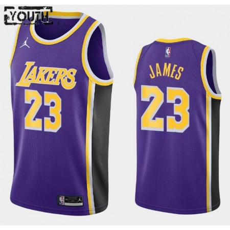 Los Angeles Lakers LeBron James 23 Jordan Brand 2020-2021 Statement Edition Lasten Pelipaidat Swingman